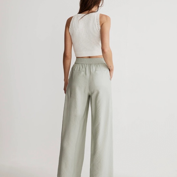 Madewell The Carley Wide-Leg Pant in Softdrape - Picture 3 of 6